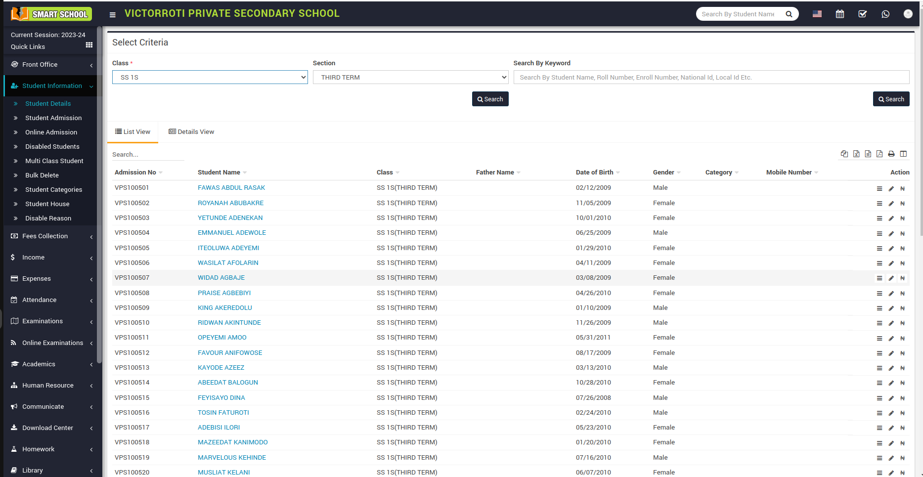 School Management Software